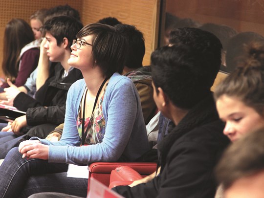 Students in lecture