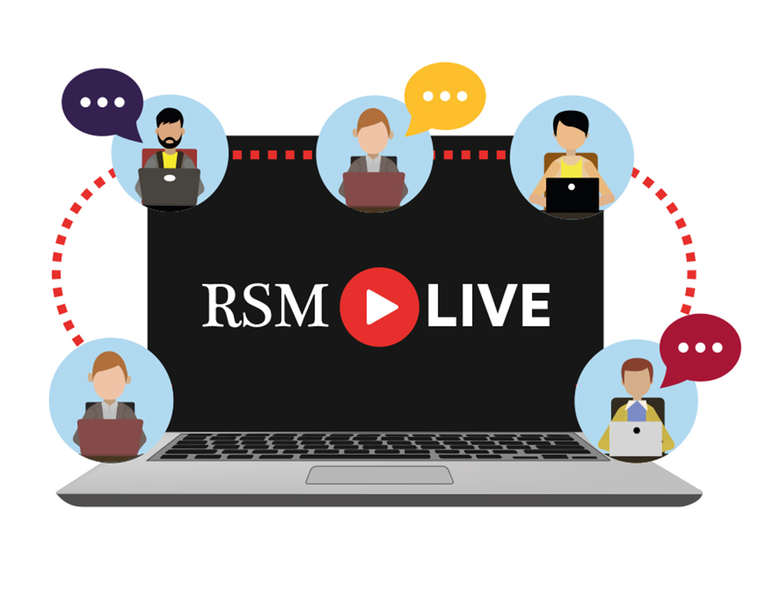 RSM Live webinars