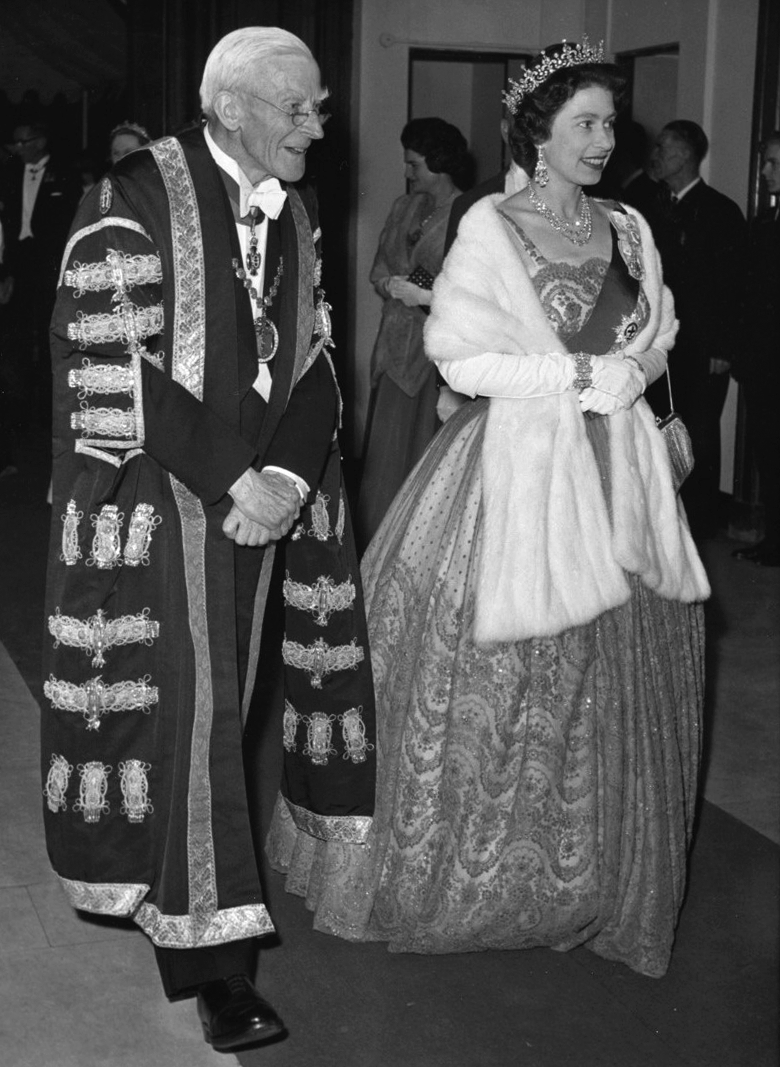 On 21 May 1962 Her Majesty The Queen joined a celebration at the RSM to mark the 50th anniversary of the opening of the building in 1912 by King George V and Queen Mary.